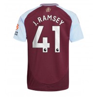 Billiga Aston Villa Jacob Ramsey #41 Hemma fotbollskläder 2024-25 Kortärmad